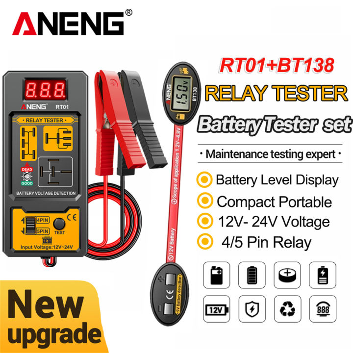 ANENG Car Battery Tester,12V Digital Automotive ANENG Car Battery Tester,12V Digital Automotive