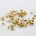4.5MM/8MM Round Metal Mini Brads Studs Spike for Scrapbooking Embellishment Fastener DIY Handmade Craft Accessories. 