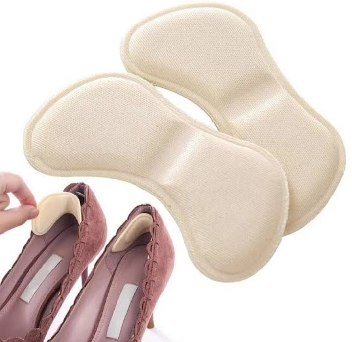 4 Pcs Shoe Heel Grips, Shoe Heel Pad Avoid Rubbing Self-Adhesive Shoe Insoles Foot Heel Grip Stickers 