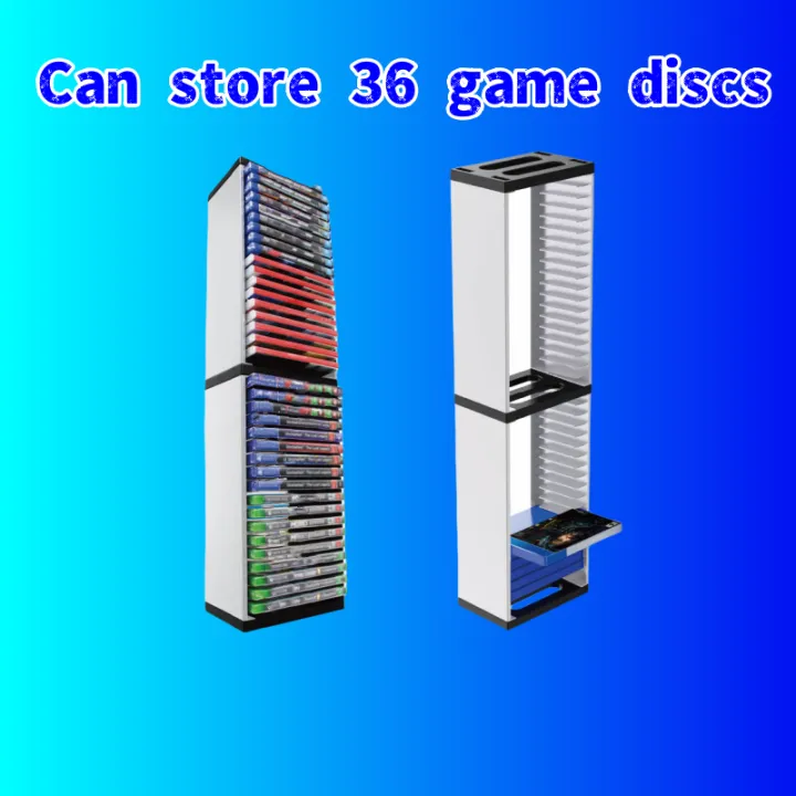 PS5 Game disc storage rack Game disc double layer storage box stand ...