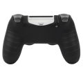 Soft Silicone Cover For PS4 Controller Case, 360° Full Protection, Sweatproof Anti-Scratch,No Fading, with Thumb Stick Caps.