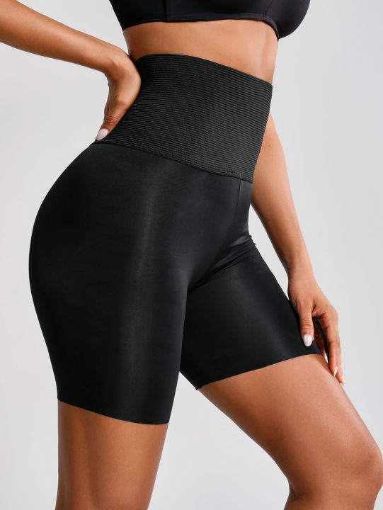Abdominal%20High%20Waisted%20Shapewear%20Pants%20With%20Elastic%20Compression%20And%20Hip%20Lifting%20Snug%20And%20Comfortable%20Shapewear%20Shorts%20-%20Image%203