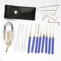 TSNEW Lock Pick Set Broken Key Remove Auto Locksmith Tools Key Extractor Lock Picks Hand Tools. 