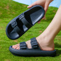2025 New Men's Outdoor Fashion Thick Sole Sandals - Non-Slip Shower Slippers for Bathroom, Lightweight Comfortable House Slipper.