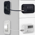 Password Baby Safety Lock Home Security Protection Window Securities Lock 4-Round Cipher Window Lock For House Refrigerator. 