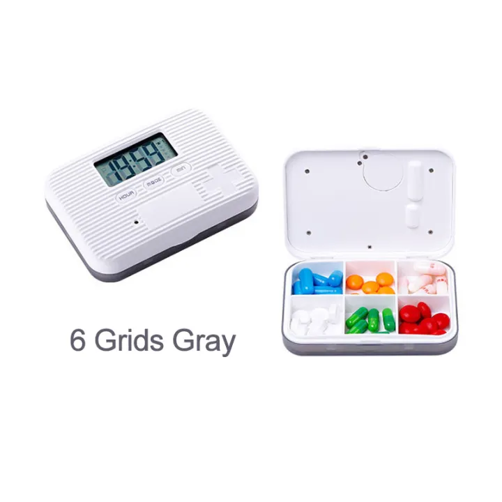 Portable%20Smart%20Pill%20Box%20Timed%20Reminders%204/6%20Compartments%20Pill%20Organizer%20Electronic%20Reminder%20Pill%20Case%20with%20Timer%205-Group%20Alarm%20-%20Image%207
