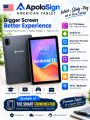 ApoloSign American Tablet A16 10.1" HD Android 12 Tablet - 4GB RAM 64GB ROM - 6000mAh Battery - Google Kids Space - 5MP+8MP Dual Camera. 