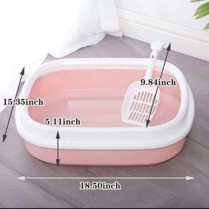 Portable Cat Litter Box With Free Soop