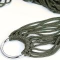 Travel Hammock,Camping Hammock, Outdoor Sport Hammock Green Net Mesh Nylon Sleeping Bed.