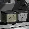 Portable car folding toilet jungle camping emergency artifact car travel emergency outdoor mobile toilet camping equipment.