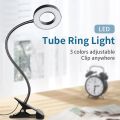 LED Reading Light with Clamp 3 Color & 10 Brightness Desk Lamp Flexible Gooseneck Book Lamp Eye Protection Reading Night Light. 