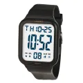 LASIKA-W157 Men's Digital Sports Watch Electronic Waterproof Wrist Watches for Men with Stopwatch Alarm 157. 