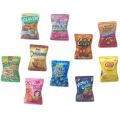 10PCS/Lot 1/6 Scale Dollhouse Miniature Resin Chips Model Mini Snack for Doll House Decor Toys Accessories.