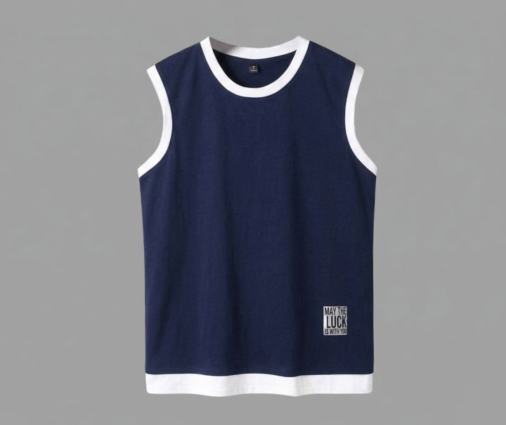 Men%E2%80%99s%20Designer%20Tank%20Top%20%7C%20Contrast%20Ribbed%20Neck%20Sleeveless%20Vest%20-%20Image%202