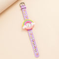 Boys and Girls with Children Cute Fashion Snap Watch Quartz Watch. 