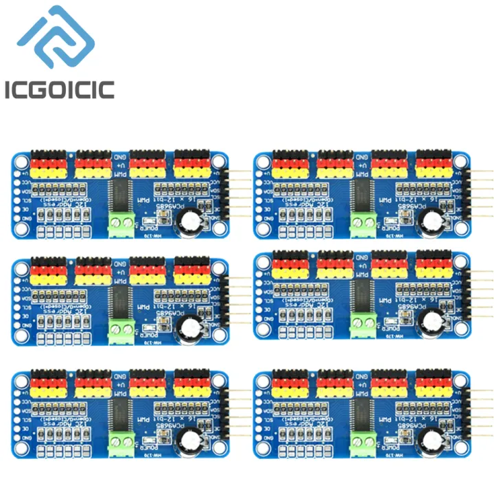 1-10PCS%20PCA9685%20Robot%20Controller%20IIC%20Interface%2016%20Channel%2012-Bit%20PWM%20Servo%20Motor%20Driver%20Board%20for%20Arduino%20Robot/%20Raspberry%20Pi%20-%20Image%207