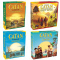 CATAN Board Game | Base Game + Seafarers + Cities & Knights+Junior+Family edition | 3-4 Players | 60 Minutes Playing Time.