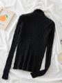 AOSSVIAO 2026 Turtleneck Women Sweaters Autumn Winter Warm Pullover Slim Tops Knitted Sweater Jumper Soft Pull Female. 