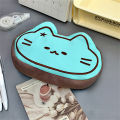 Kawaii Cat Plush Stationery Bag Portable Pencil Case Aesthetic Stationery Bag Suitable for Capybara Lovers Gifts.