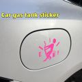 Fuel Tank Cap Cover High Gas Consumption Decal Fuel Gage Empty Vinyl Funny Car Stickers Scratch Paste Sticker.