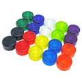 5/10Pcs/pack Electric Guitar Effect Pedal Foot Nail Cap Amplifiers Candy Color Foot Switch Toppers Knob Accessories 2.4cm. 