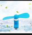 FAN PORTABLE TRAVEL MOBILE PHONE MINI ELECTRIC FAN COOLING USB COOLER FOR PHONE. 