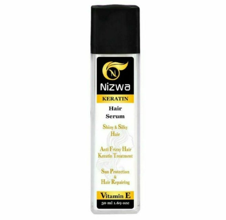 Nizwa Keratin Shiny and Silky Hair Serum -50 Grams Perfect Quality