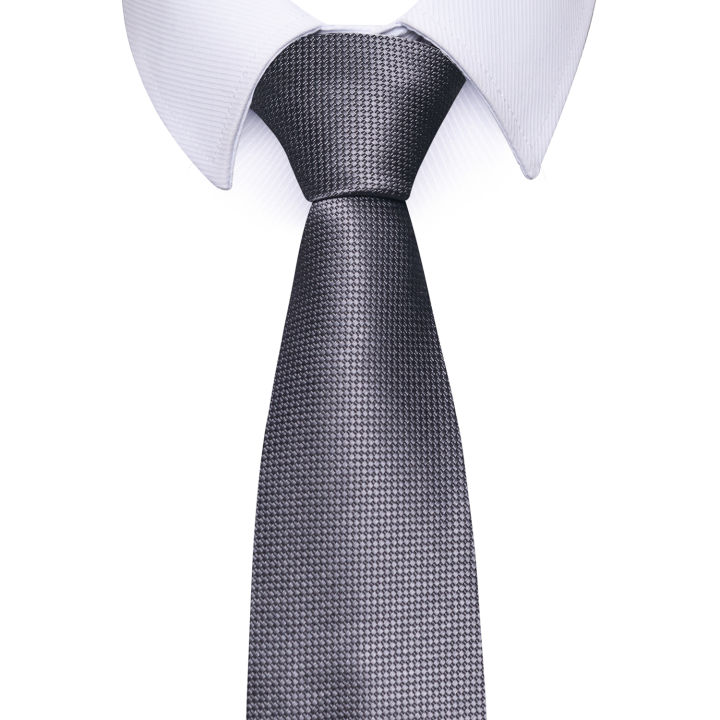 Brand%20Classic%20Grey%20Plaid%208%20Cm%20Silk%20Tie%20For%20Men%20Suit%20Accessories%20Wedding%20Gravatas%20Fit%20Workplace%20Birthday%20%20-%20Image%204