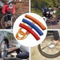 3pcs Car Wheel Guard Rim Protectors Motorcycle Tire Changing Steel Ring Protective Sleeves Tyre Wheel Rim Edge Protection Cover. 
