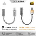 QKZ TC MAX Pro USB Type C To 3.5mm Headphone Amplifier Audio Decoder IEM AMP Mobile Phone Adapter HiFi DAC CX31993/KT02F20 Chip. 