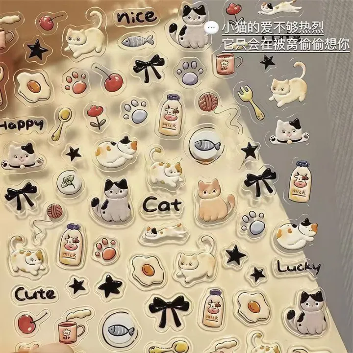 INS%20Cute%20Cat%20Dog%20Sticker%20Korean%20Style%20Cute%203D%20Relief%20Decal%20Decorative%20Kawaii%20Stickers%20Mobile%20Phone%20Case%20DIY%20PC%20Waterproof%20Decals%20-%20Image%205