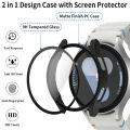 Case+Strap for Watch 7 6 5 4 40mm 44mm Silicone original Band PC Protector Cover Bumper Watch 7 Accessorie.