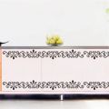 Wall Floral Border Vines Vinyl Decals Decor Art Wall Stickers ( 4 Inches by 12 Feet ). 