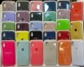 Silicone Back Cover/Case for iPhone X & iPhone XS. 