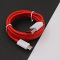 Oneplus 9 Pro Original Warp Fast Charger Cable 6.5A PD Quick Usb-C 3.1 Type To Usb C Cable For One Plus 8t 9R 5G Type C Long100cm. 