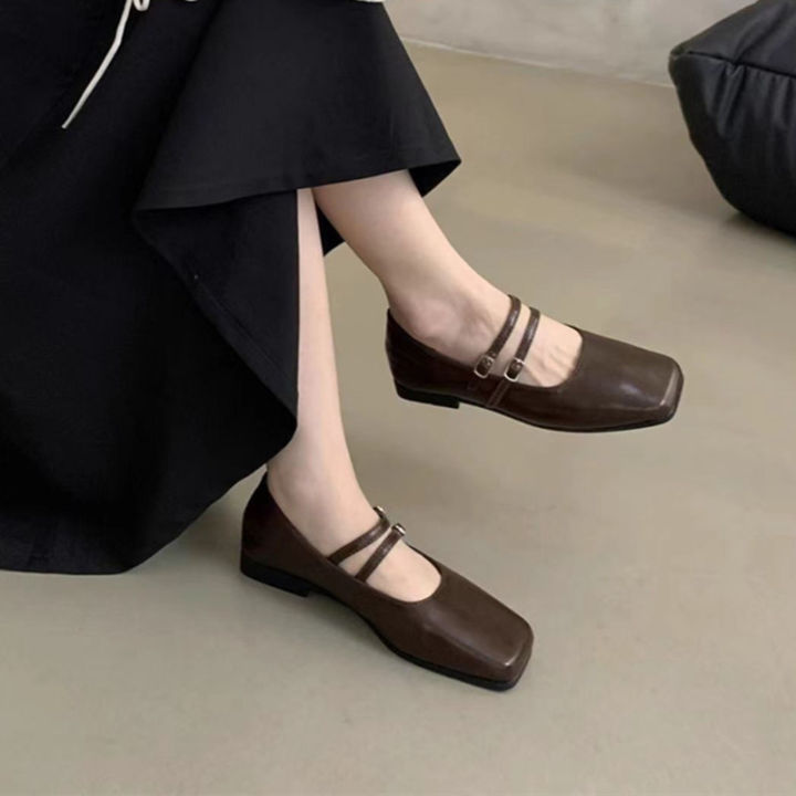 Fashion%20Solid%20Color%20Simple%20Elegant%20Casual%20Flat%20Wear-resistant%20Comfortable%20Fashionable%20Women's%20Shoes%20Chaussure%20Femme%20-%20Image%205