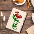 Garden Fence Large Flower Stencils-DIY Decoration,Giant Reusable Floral Stencil For Painting On Wood Walls Fence Pattern. 