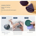 Cushion support puff seven fresh red glitter powder no dry powder wet powder double layer Foundation dry makeup sponge egg makeup puff sponge. 