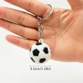 Mini Football Keychain / Soccer Ball Keychain – Sports Key Ring for Kids, Gifts, Rewards & Party Favors. 