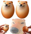 Dog Squishy Egg Toys ! Shibako Egg Shiba Inu Egg Slow Rising Squishy - Dog Egg Toy Stress Relief - Dog Eggs Decompression Toy.