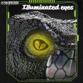 Jurassic Dinosaur Mask Voice Light Sound Effect Party Toy Role Playing Boys Girls Birthday Adult Funny Outdoor Mask .