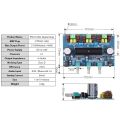 2*50W+100W Bluetooth 5.0 dual TPA3116D2 Power Subwoofer Amplifier Board 2.1 Channel TPA3116 Audio Stereo equalizer AUX Amp. 