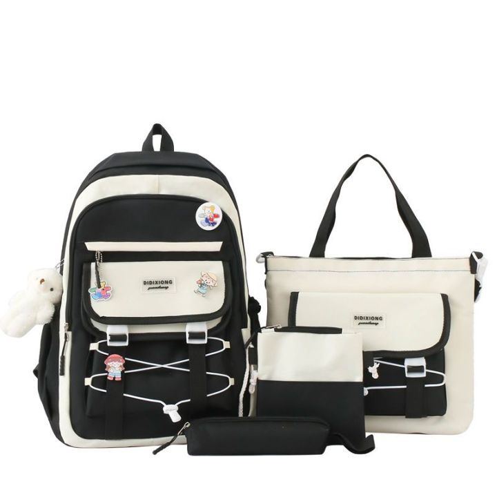 5%20Piece%20New%20Unique%20Design%20Backpack%20For%20Girls%20-%20Image%209