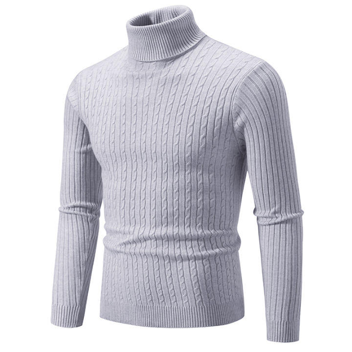New%20Men's%20High%20Neck%20Sweater%20Solid%20Color%20Pullover%20Knitted%20Warm%20Casual%20Turtleneck%20Sweatwear%20Woolen%20Mens%20Winter%20Outdoor%20Tops%20-%20Image%203