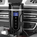 R31 450ml Car Heating Cup 12v/24v Portable Electric Kettle Smart Touch Screen Thermal Mug Temperature Adjustable Car Heating Mug. 