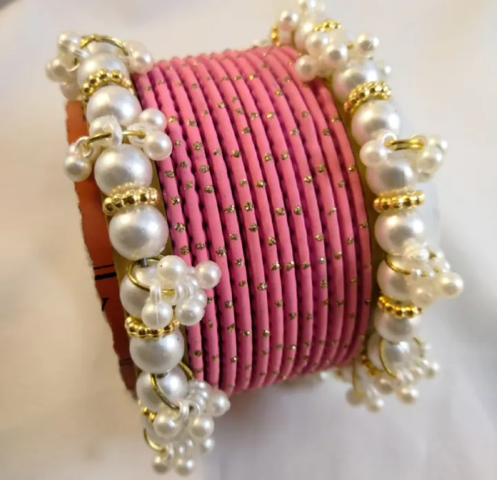 Trendy%20bangles%20set%20with%20pearl%20bangles%20golden%20dotted%20pearl%20bangles%20set%20bangles%20for%20girls%20in%20all%20sizes%20and%20colors%20gajra%20bangles%20set%20-%20Image%203