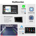 IPS 7 Inch Portable WIFI Wireless Carplay Android Auto Car Radio Multmedia Video Player Reversing Camera for  Or Android. 