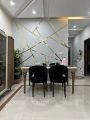 Acrylic Mirror Strips Wall Decoration Items Wall design 12 pcs strips Length 15 inches Golden. 