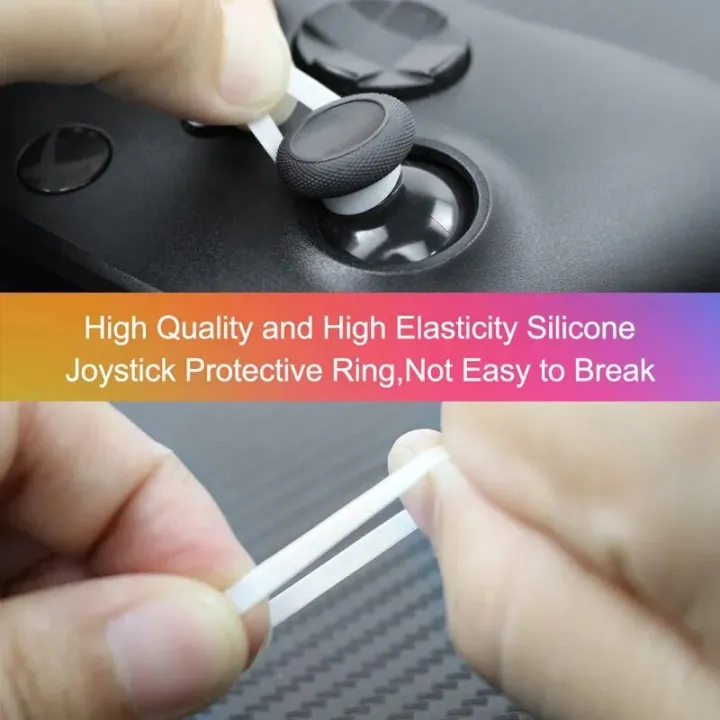 8%20PCS%20Ring%20Cover%20Elastic%20Protective%20Rocker%20%20Ring%20For%20PS5/%20PS4/%20Switch%20PRO%20Joystick%20Silicone%20for%20Rog%20Ally%20Game%20Console%20-%20Image%205