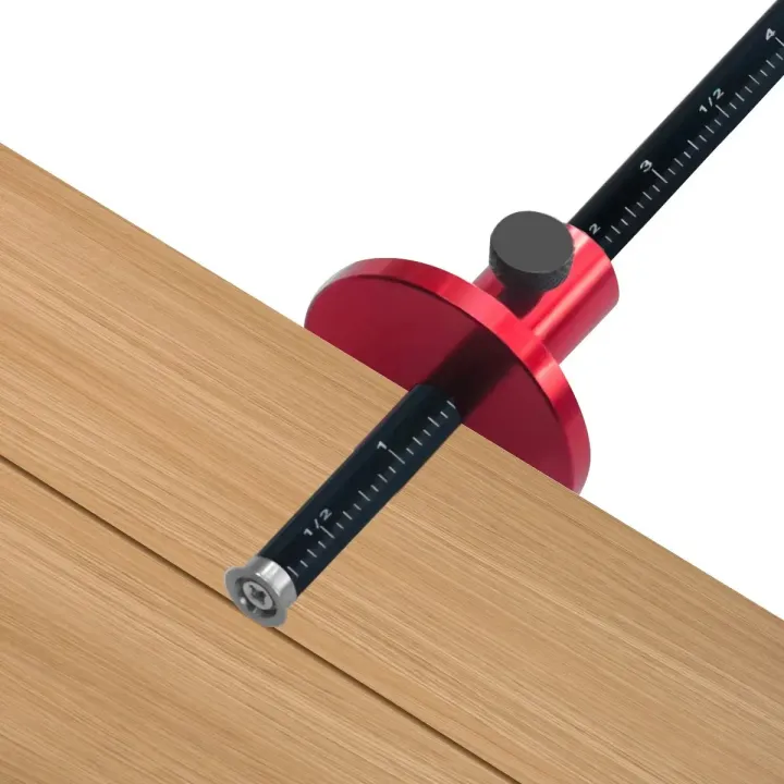 Woodworking Scriber and Marking Tool - with Inch and MM Scale for ...